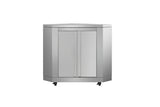 MK06SS304 - Outdoor Kitchen Corner Cabinet in Stainless Steel