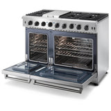 LRG4807U - 48 Inch Gas Range in Stainless Steel