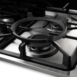 TGC3601 - 36 Inch Professional Drop-In Gas Cooktop with Six Burners in Stainless Steel
