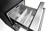 TRF24U - 24 Inch Indoor Outdoor Refrigerator Drawer in Stainless Steel