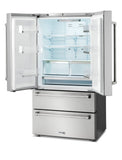 TRF3602 - 36 Inch Professional French Door Refrigerator with Freezer Drawers