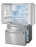 TRF3601FD - 36 Inch Professional French Door Refrigerator with Ice and Water Dispenser