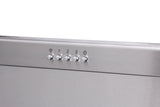 TRH3605 - 36 Inch Professional Range Hood, 16.5 Inches Tall in Stainless Steel